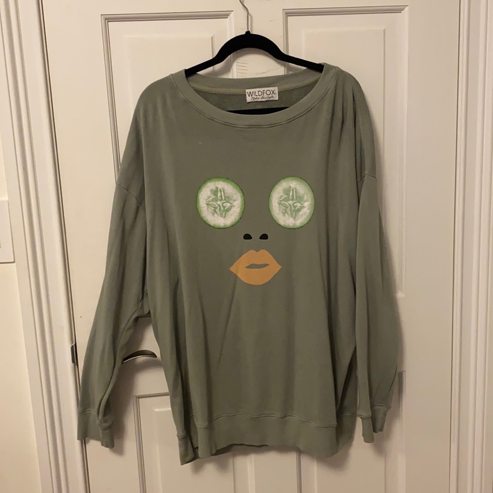 Wildfox oversized sweater